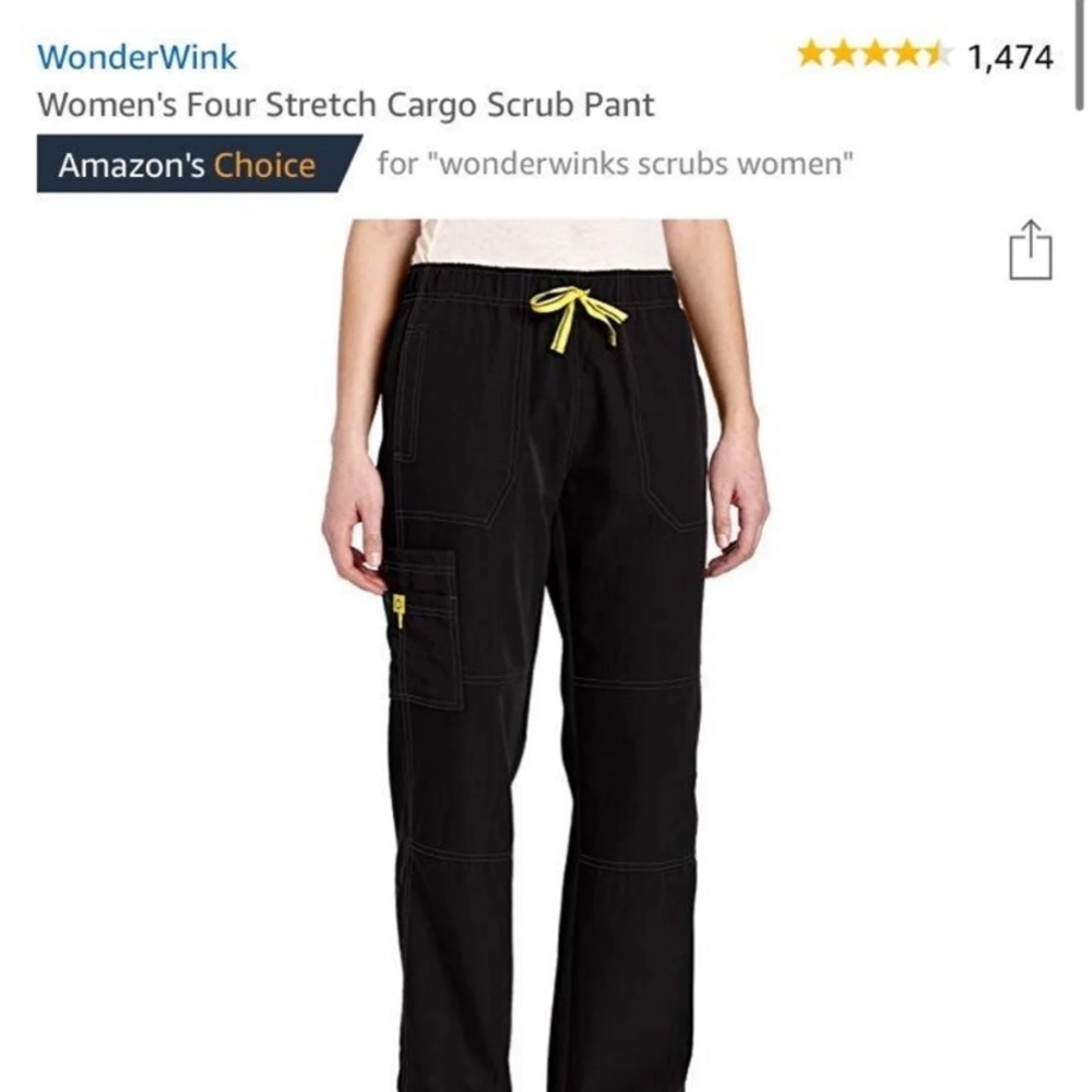 Wonder Wink 4-Way Stretch Cargo Scrub Pants